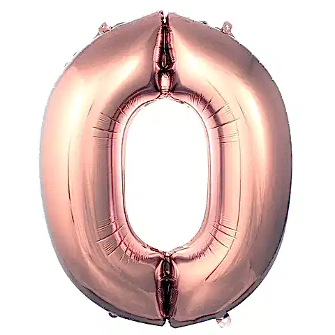 0- RAKAM 100 CM BALON