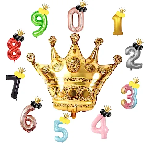 25 CM KRAL TAÇ FOLYO BALON