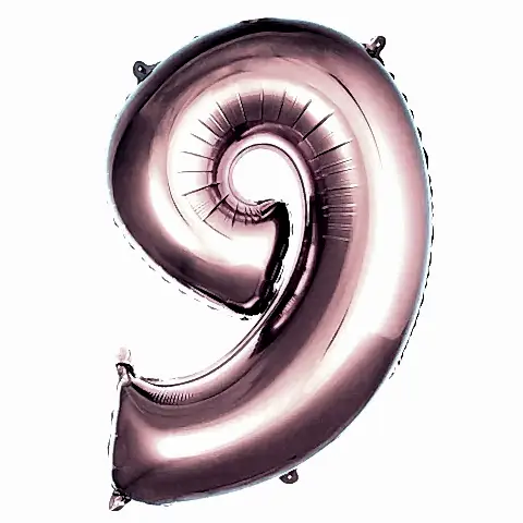 9- RAKAM 100 CM BALON