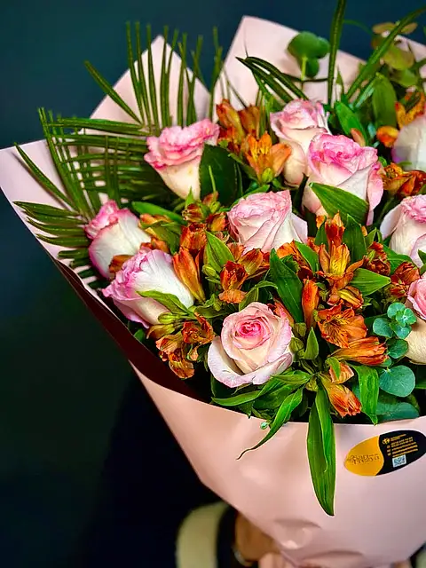 Pink Dev Kokulu Pembe Gül Buketi