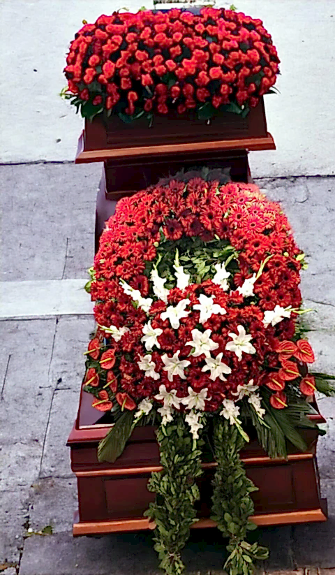 Cenaze Çelengi Antoryum Lilyum